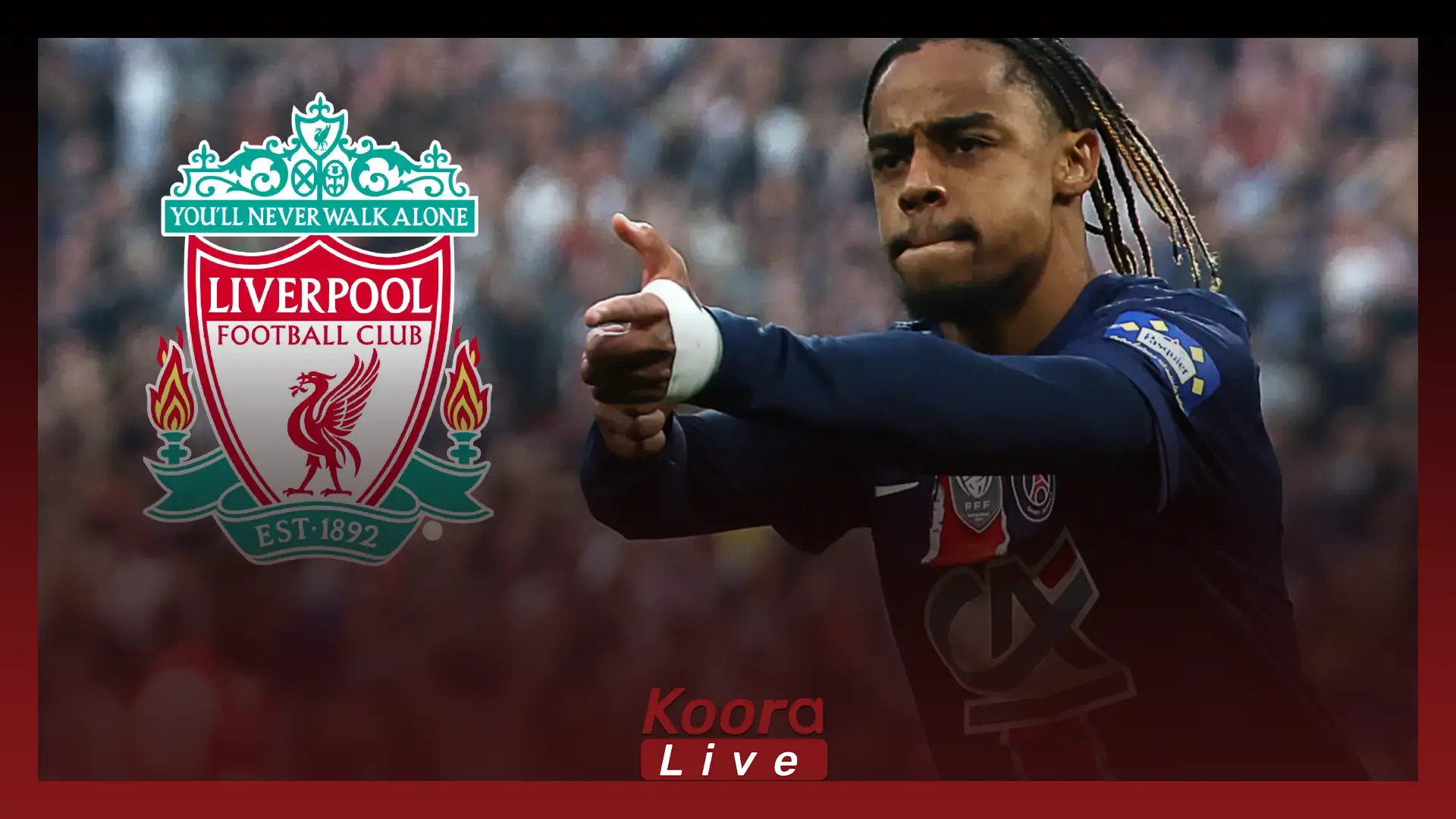 El Liverpool cierra el gran fichaje.. Barcola llega oficialmente a Anfield